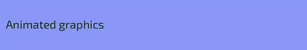Animated graphics